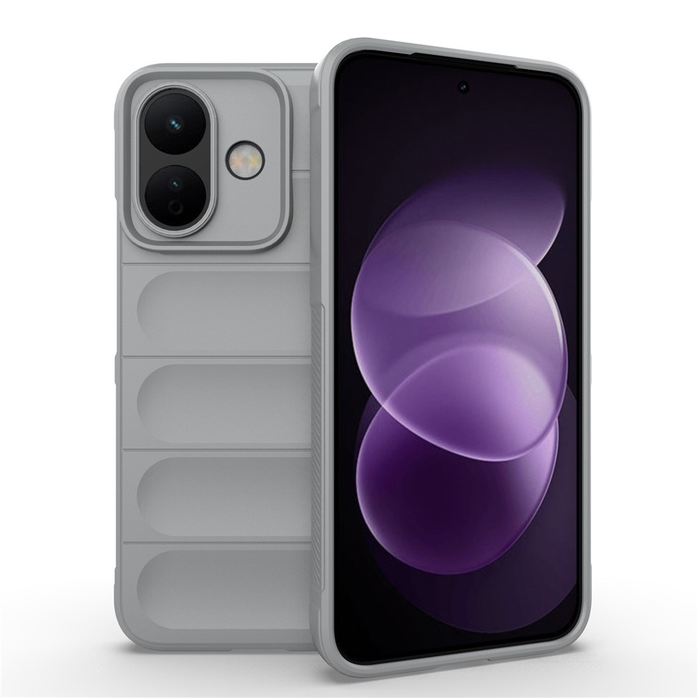 Rugg strapabíró gél tok a Xiaomi Redmi Note 17 Pro 5G-hez – világosszürke