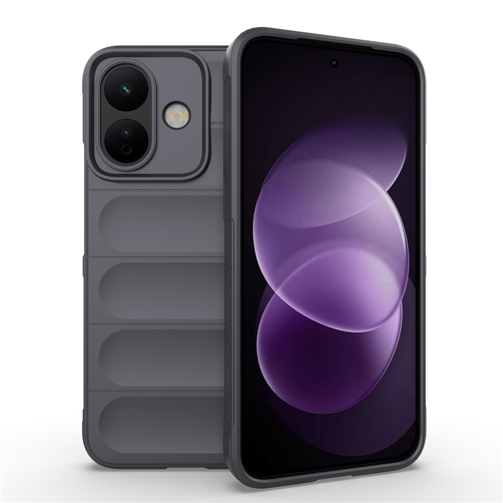 Rugg strapabíró gél tok a Xiaomi Redmi Note 17 Pro 5G-hez – sötét szürke