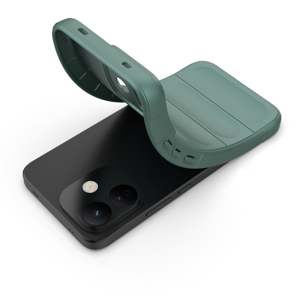 Rugg strapabíró gél tok a Xiaomi Redmi Note 17 Pro 5G-hez – zöld