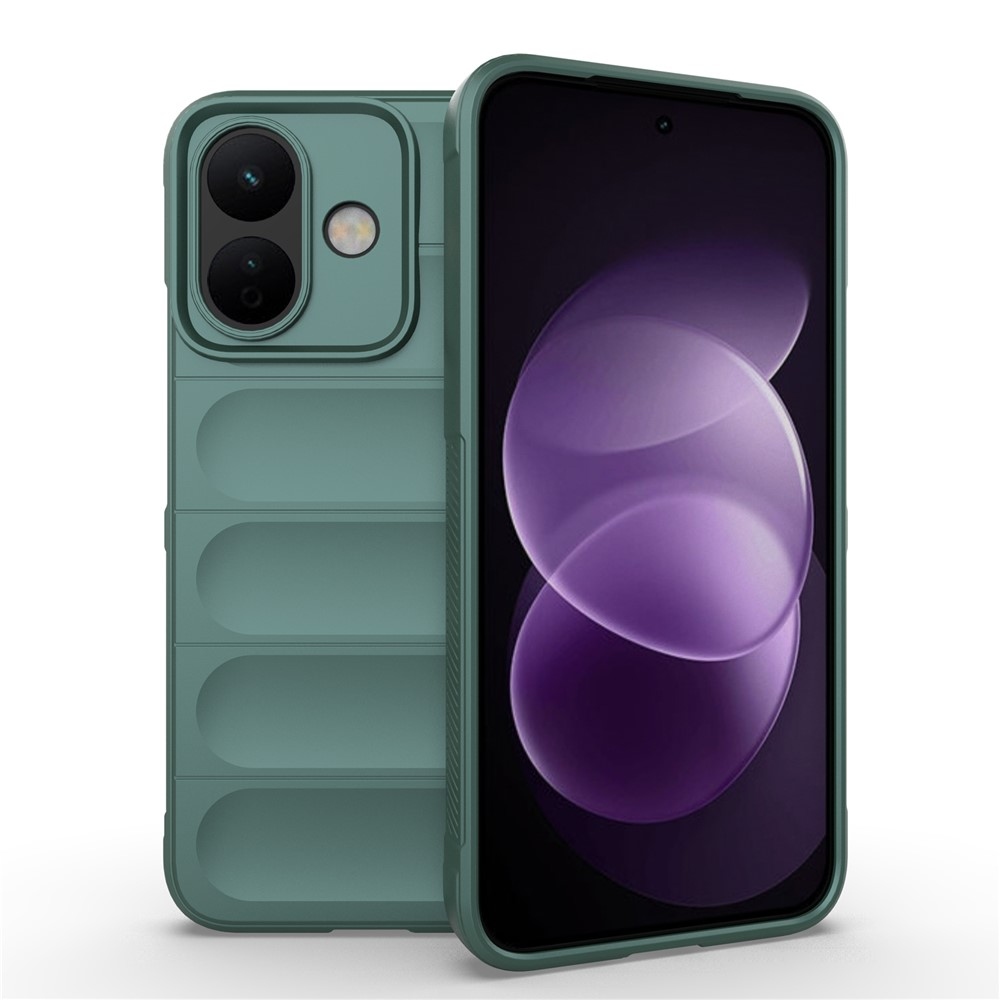 Rugg strapabíró gél tok a Xiaomi Redmi Note 17 Pro 5G-hez – zöld