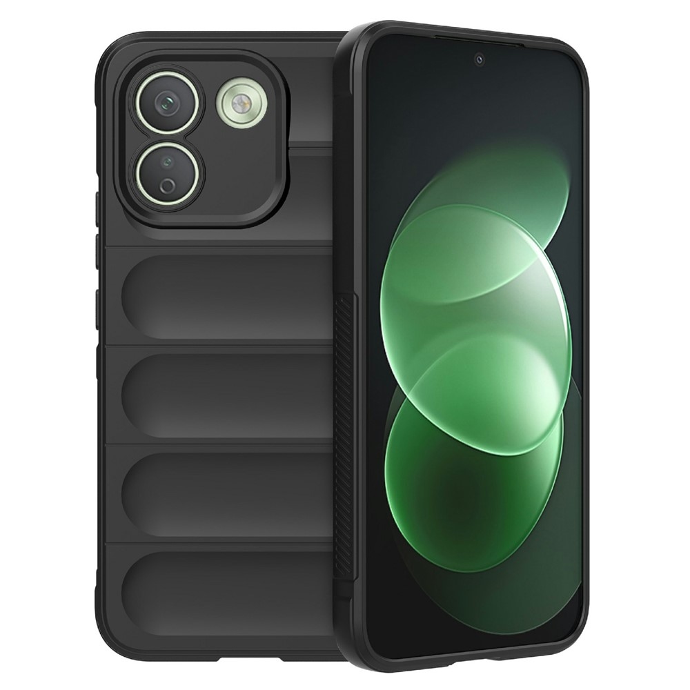 Rugg strapabíró gél tok a Xiaomi Redmi Note 17 Pro Max 5G-hez – fekete