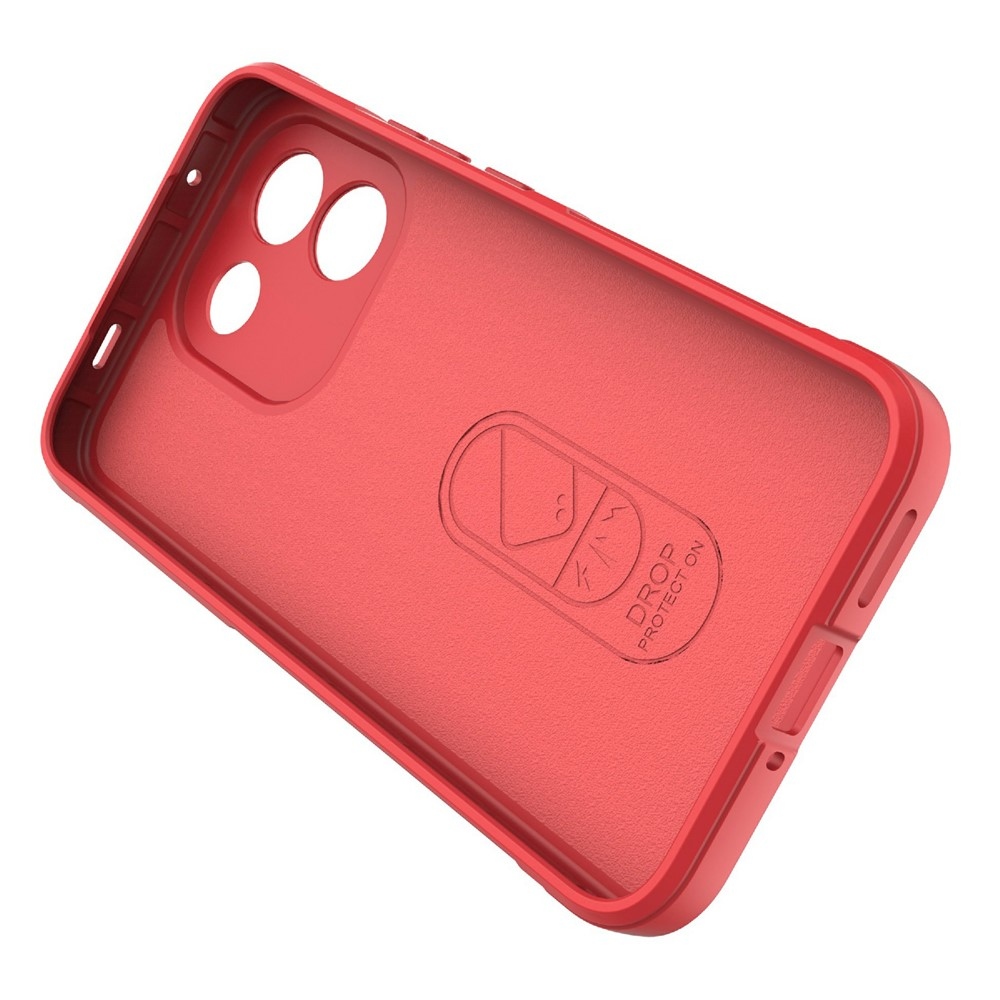 Rugg strapabíró gél tok a Xiaomi Redmi Note 17 Pro Max 5G-hez – piros
