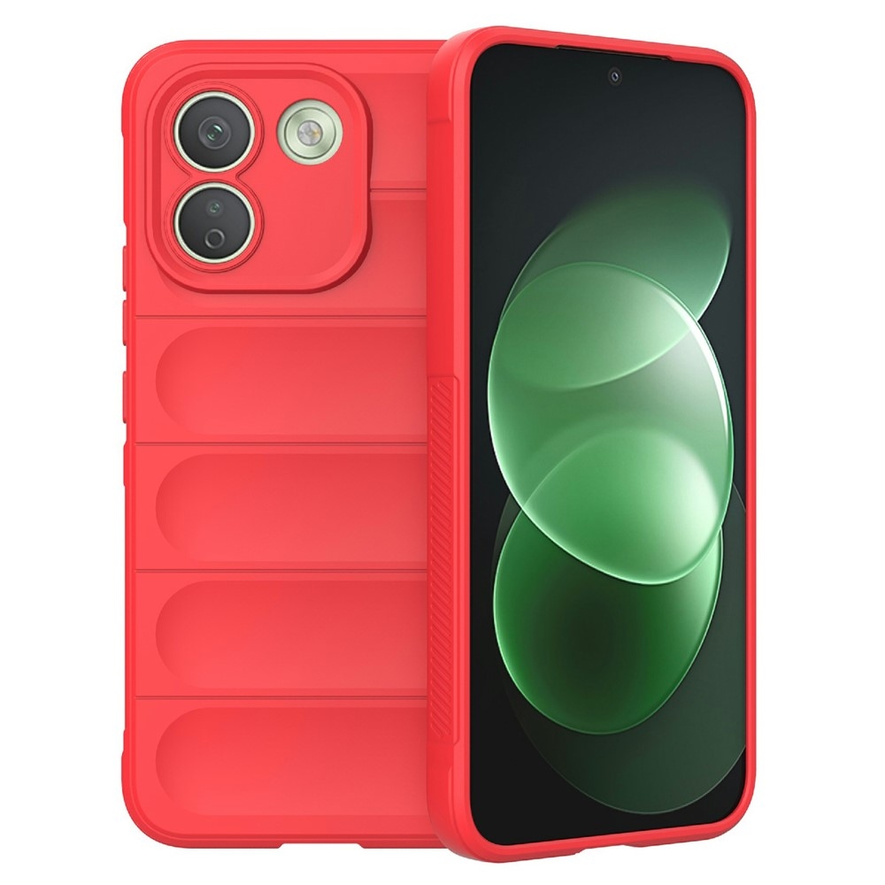 Rugg strapabíró gél tok a Xiaomi Redmi Note 17 Pro Max 5G-hez – piros