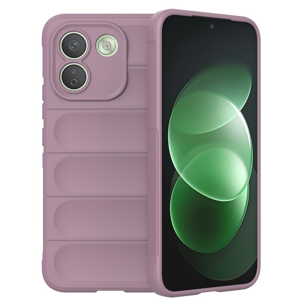 Rugg strapabíró gél tok a Xiaomi Redmi Note 17 Pro Max 5G-hez – világos lila
