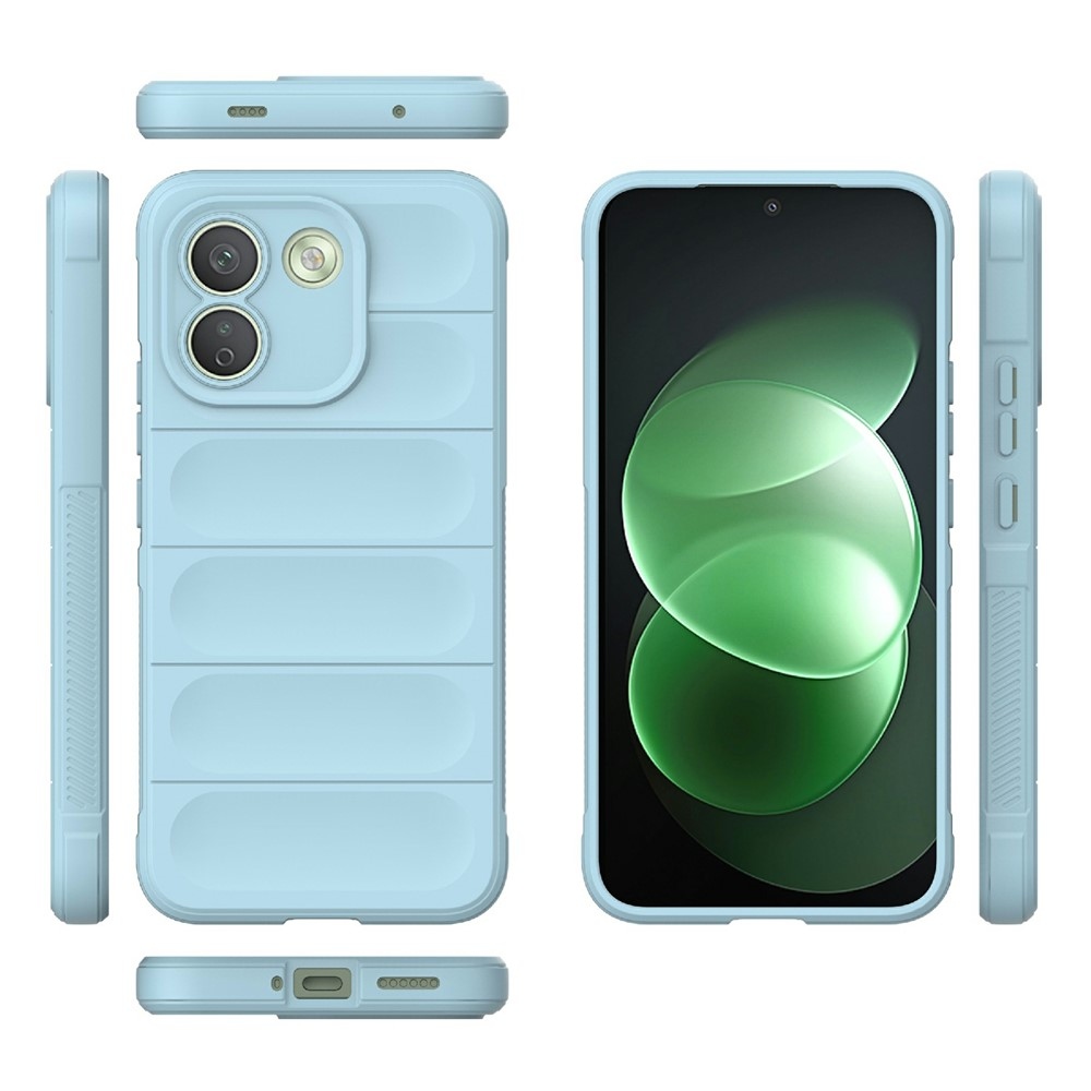 Rugg strapabíró gél tok a Xiaomi Redmi Note 17 Pro Max 5G-hez – világoskék