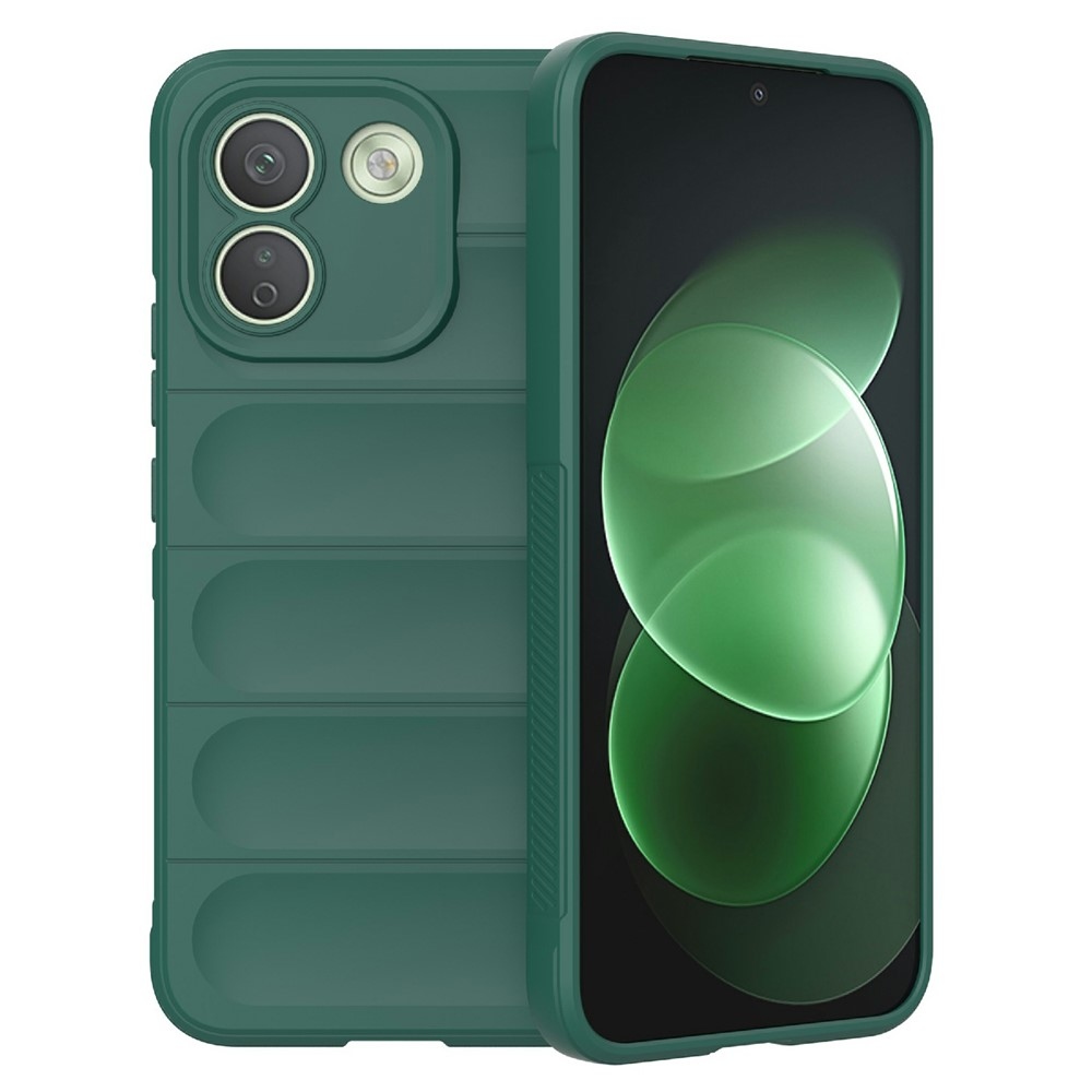Rugg strapabíró gél tok a Xiaomi Redmi Note 17 Pro Max 5G-hez – zöld