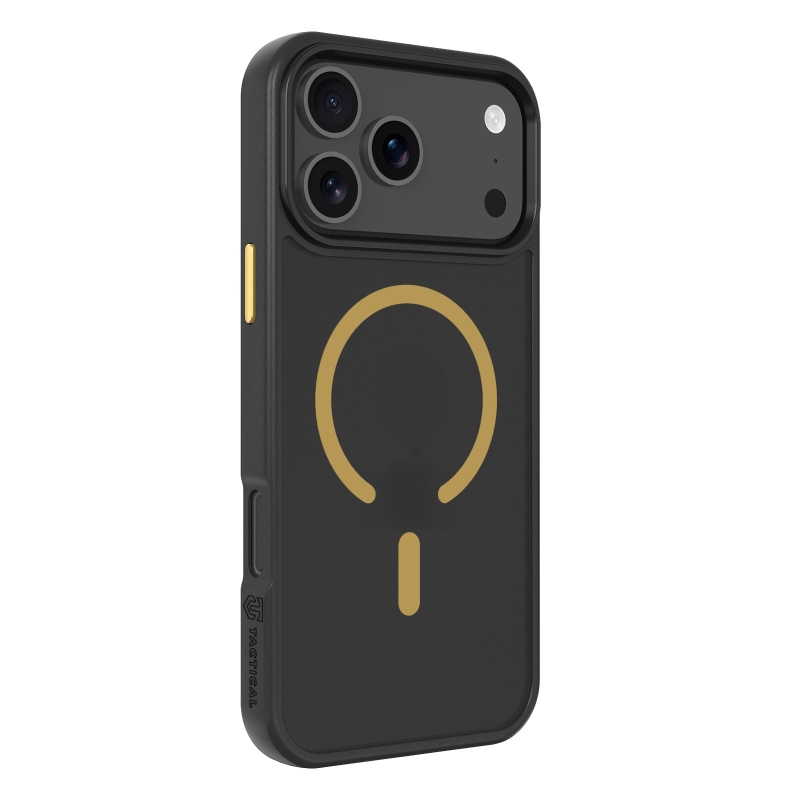 Taktikai MagForce Hyperstealth 2.0 borító az iPhone 17 Pro Max készülékhez Fekete/sárga