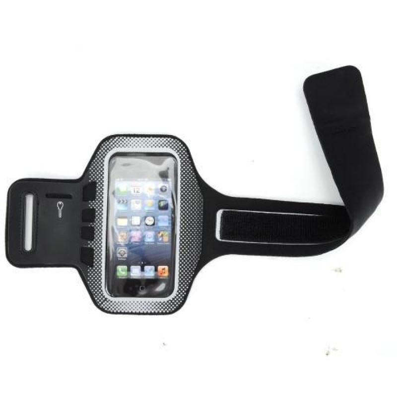 RunX7 sport kézitáska 125*60 mm-es telefonokhoz - fekete színben