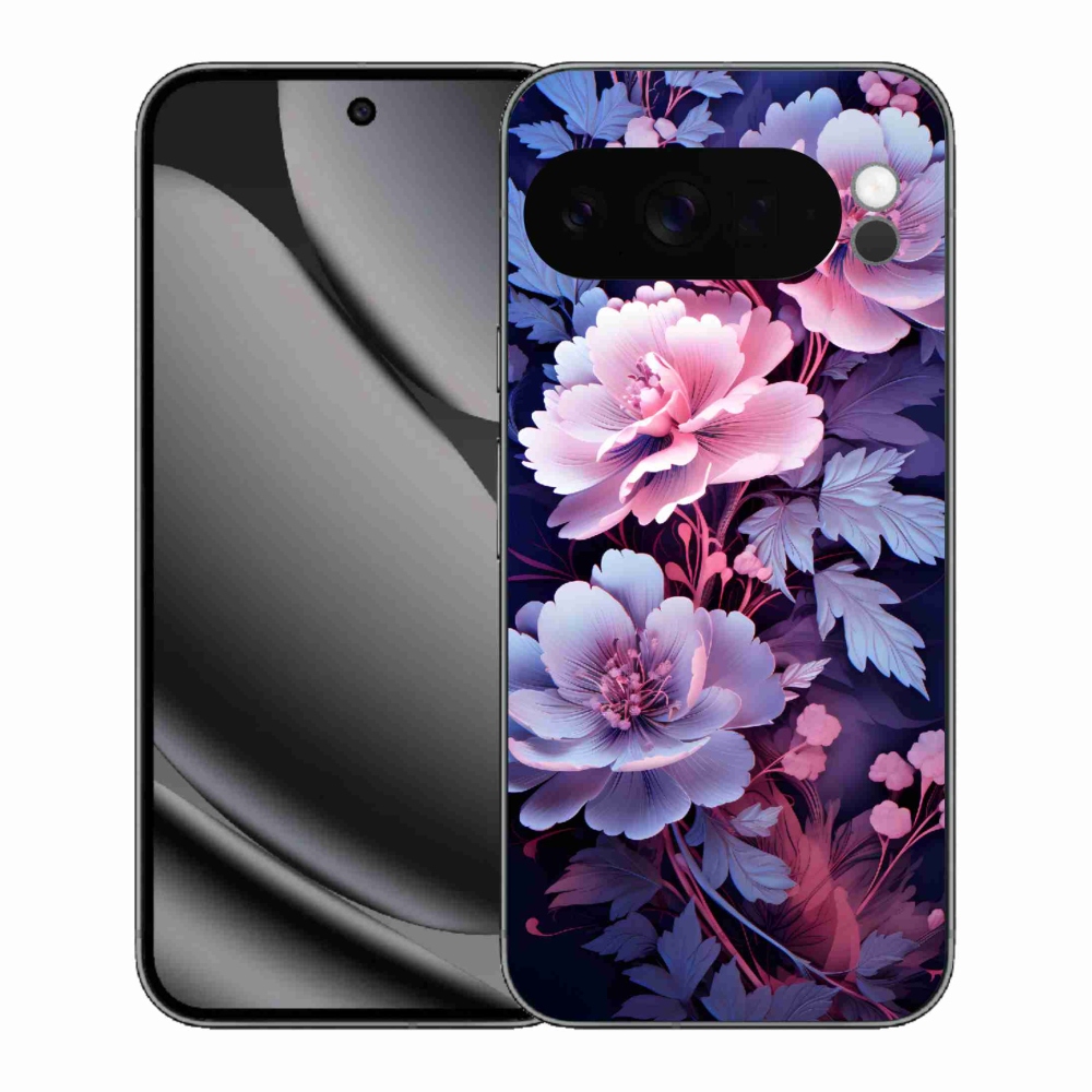Gél borítás mmCase a Google Pixel 10 Pro XL számára - virágok 11