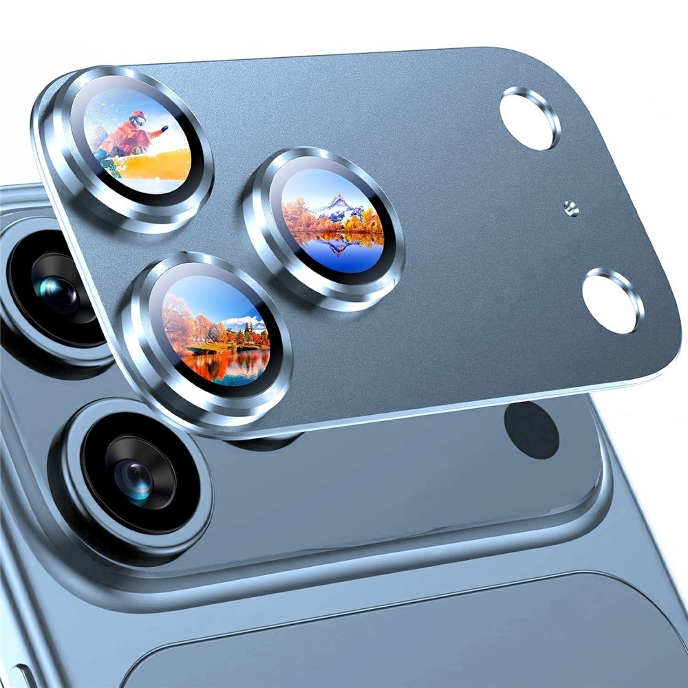 RURI üveg lencse iPhone 18 Pro Max okostelefonhoz – kék