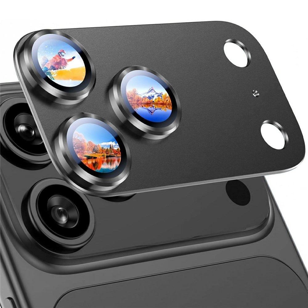 RURI üveg lencse iPhone 18 Pro Max okostelefonhoz – szürke
