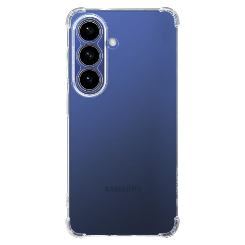 Taktikai TPU Plyo tok Samsung Galaxy S26+ készülékhez, átlátszó