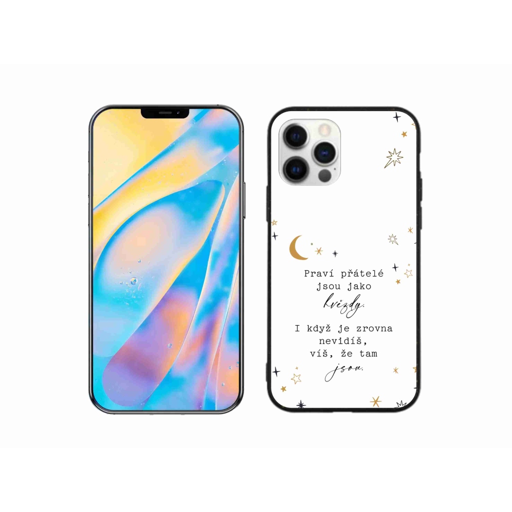 Gél borítás mmCase iPhone 12 készülékhez - idézem 6 fehér háttér