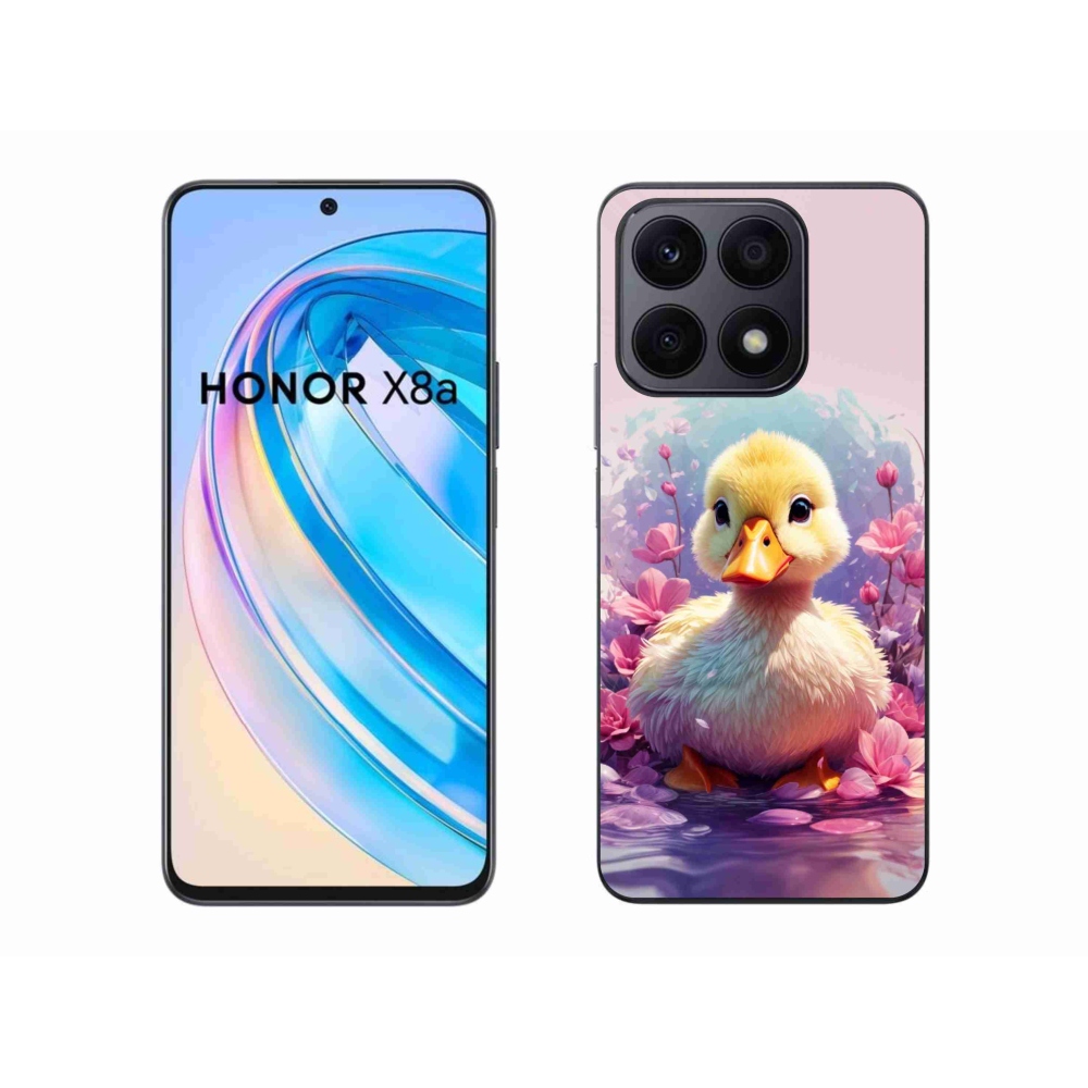 Zselés borítás mmCase a Honor X8a készülékhez - kacsa