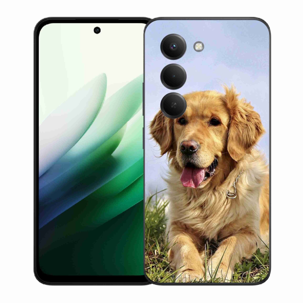 Gél borítás mmCase a Xiaomi Redmi 15 5G-hez - arany retriever