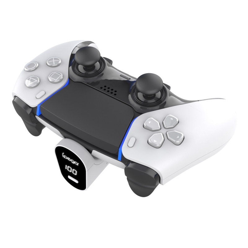 iPega P5042 Hordozható újratölthető akkumulátor PS5 vezérlőhöz Fehér
