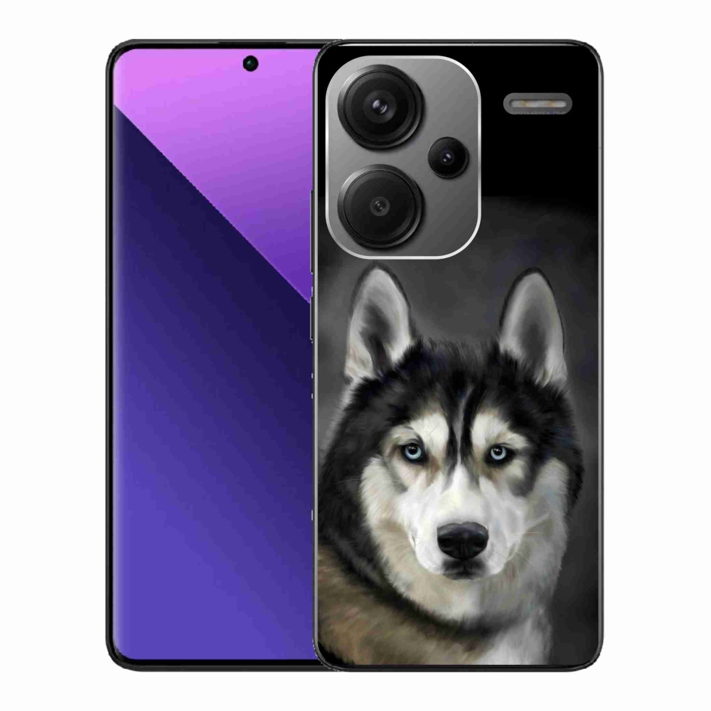 Gél tok mmCase a Xiaomi Redmi Note 13 Pro+ 5G számára - husky