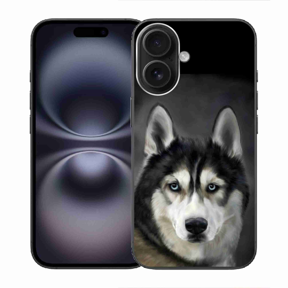 Gél tok mmCase iPhone 16 készülékhez - husky
