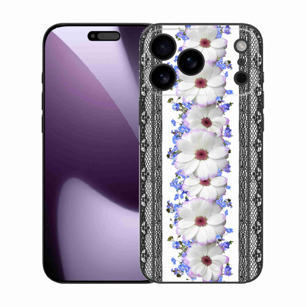 Gél borítás mmCase iPhone 17 Pro Max készülékhez - virágok 8