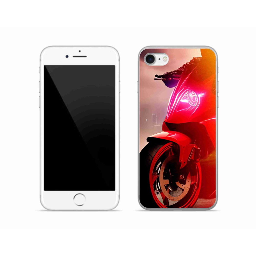 Gél védőhuzat mmCase iPhone SE (2022) - motoros