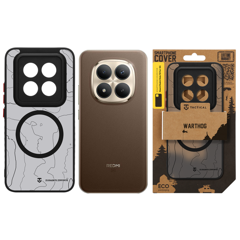 Tactical MagForce Warthog tok a Xiaomi Redmi Note 15 Pro+ 5G Asphalt modellhez