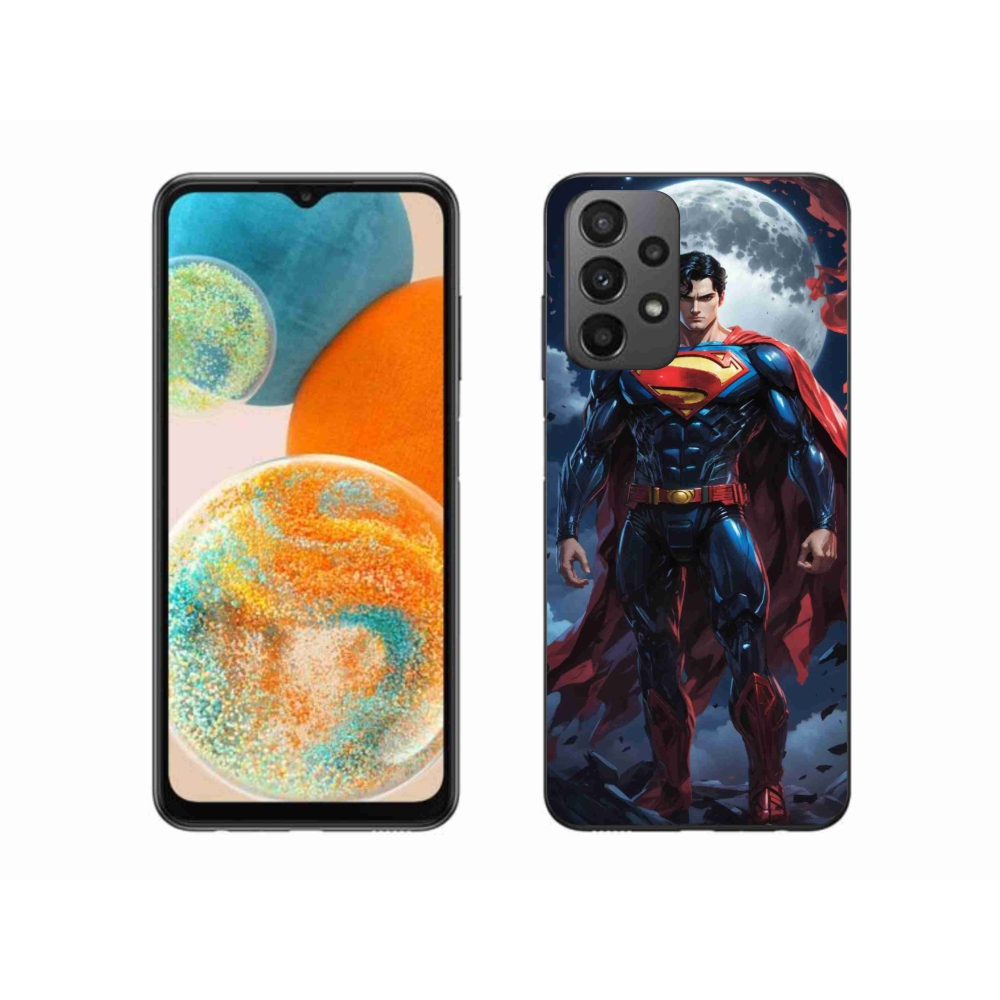 Gél védőhuzat mmCase Samsung Galaxy A23 4G/5G - superman