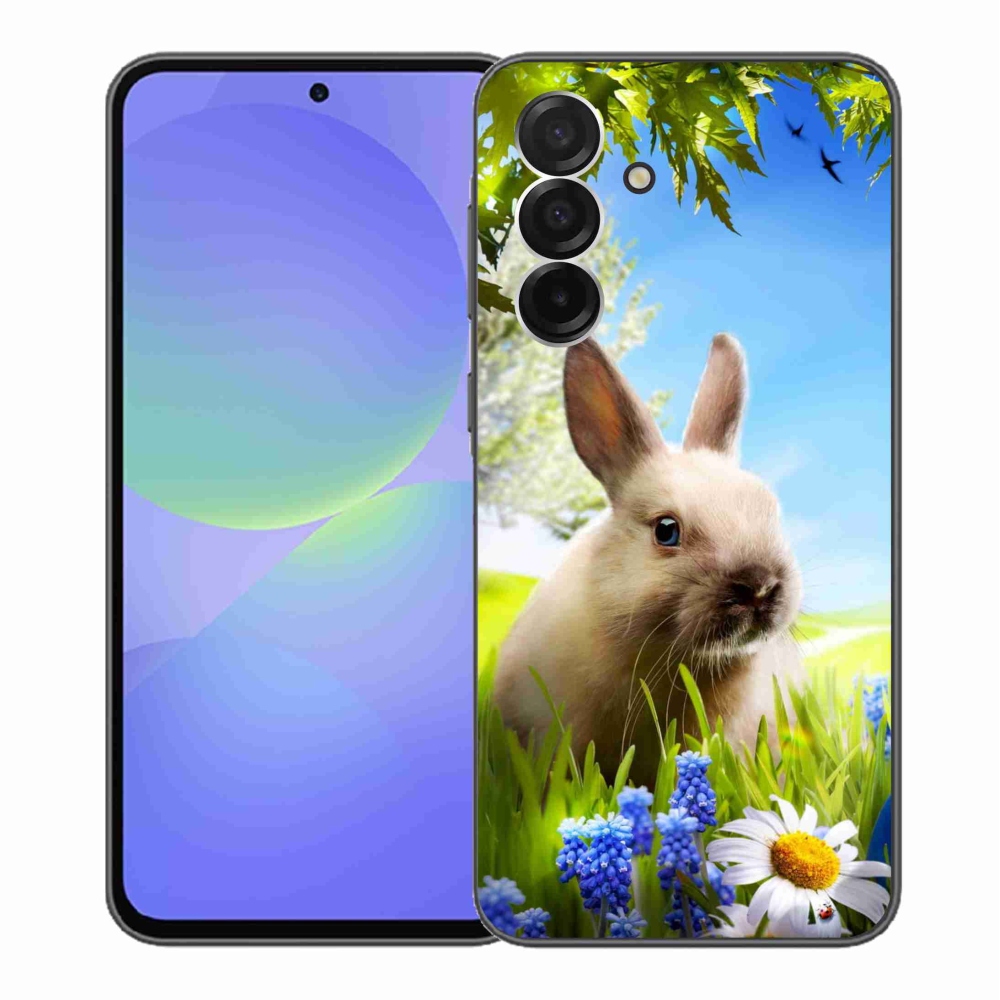 Zselés borítás mmCase Samsung Galaxy A36 5G - nyuszi