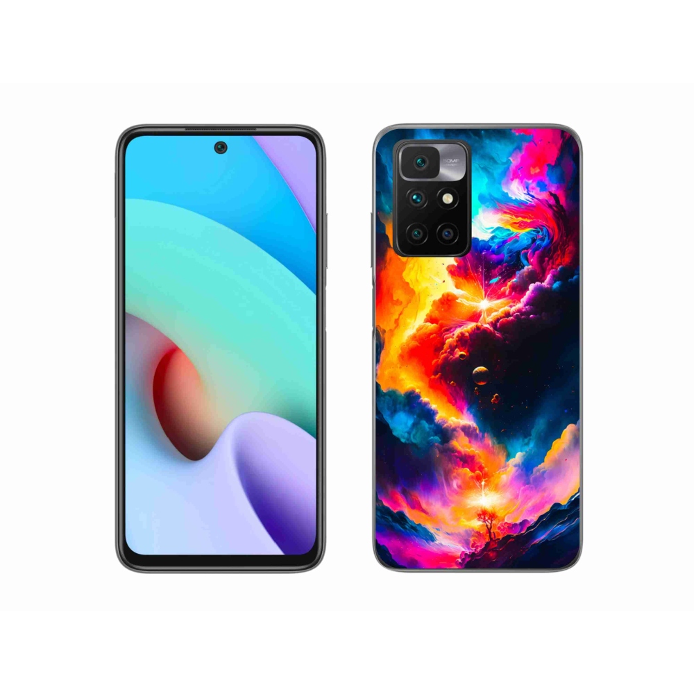 Zselés borítás mmCase a Xiaomi Redmi 10/Redmi 10 (2022) - absztrakt motívumhoz