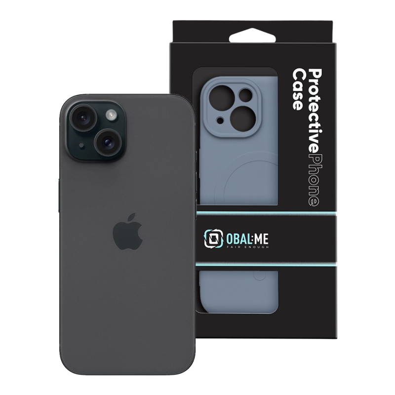 TOK: ME MagNetix Sculpt tok az Apple iPhone 15-hez, szürke-kék