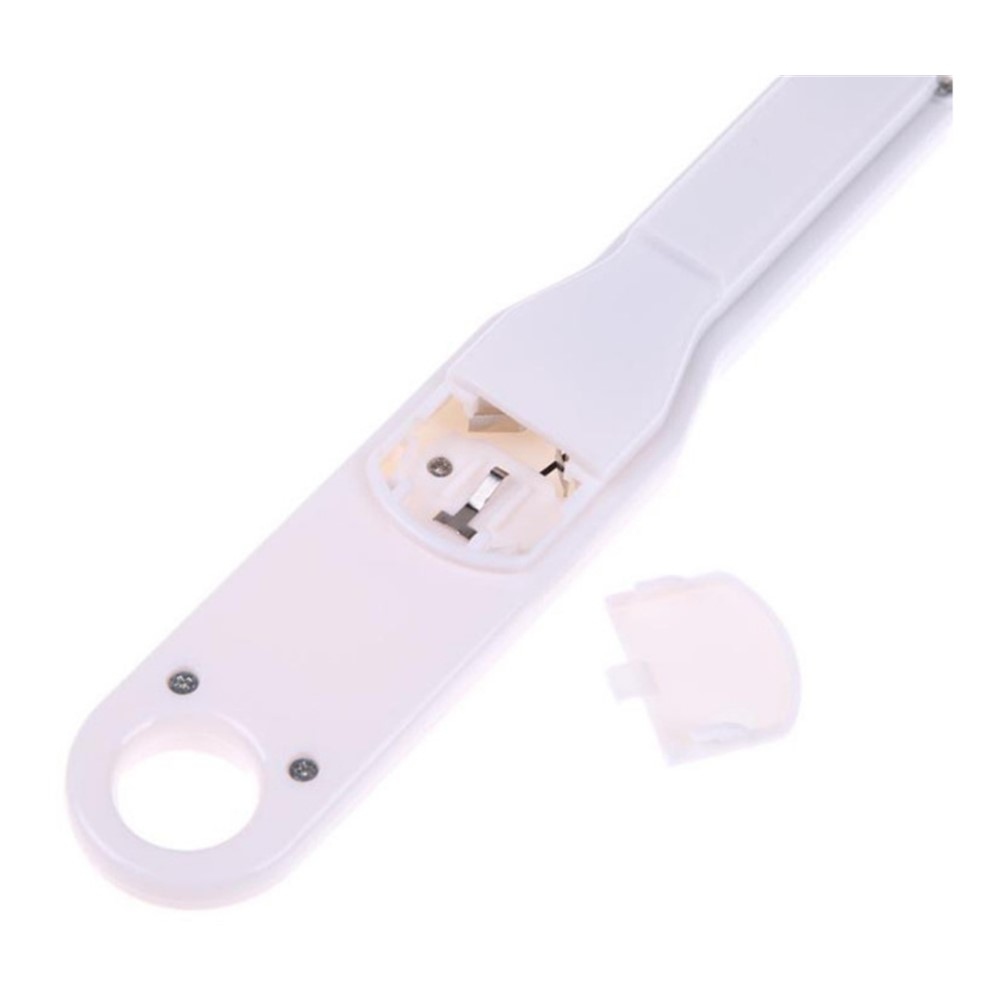 Elektronikus mérőkanál kijelzővel, akár 500 g mérésére - fehér