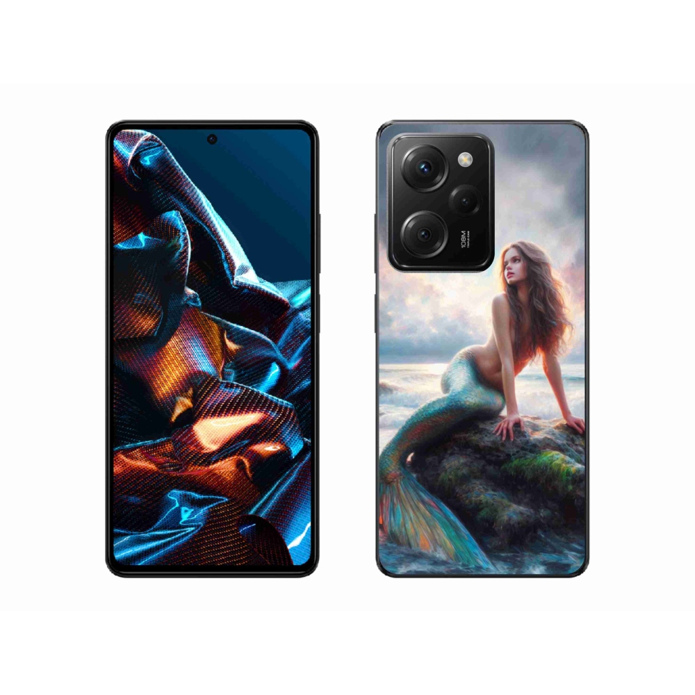 Gél borítás mmCase a Xiaomi Poco X5 Pro 5G számára - sellő