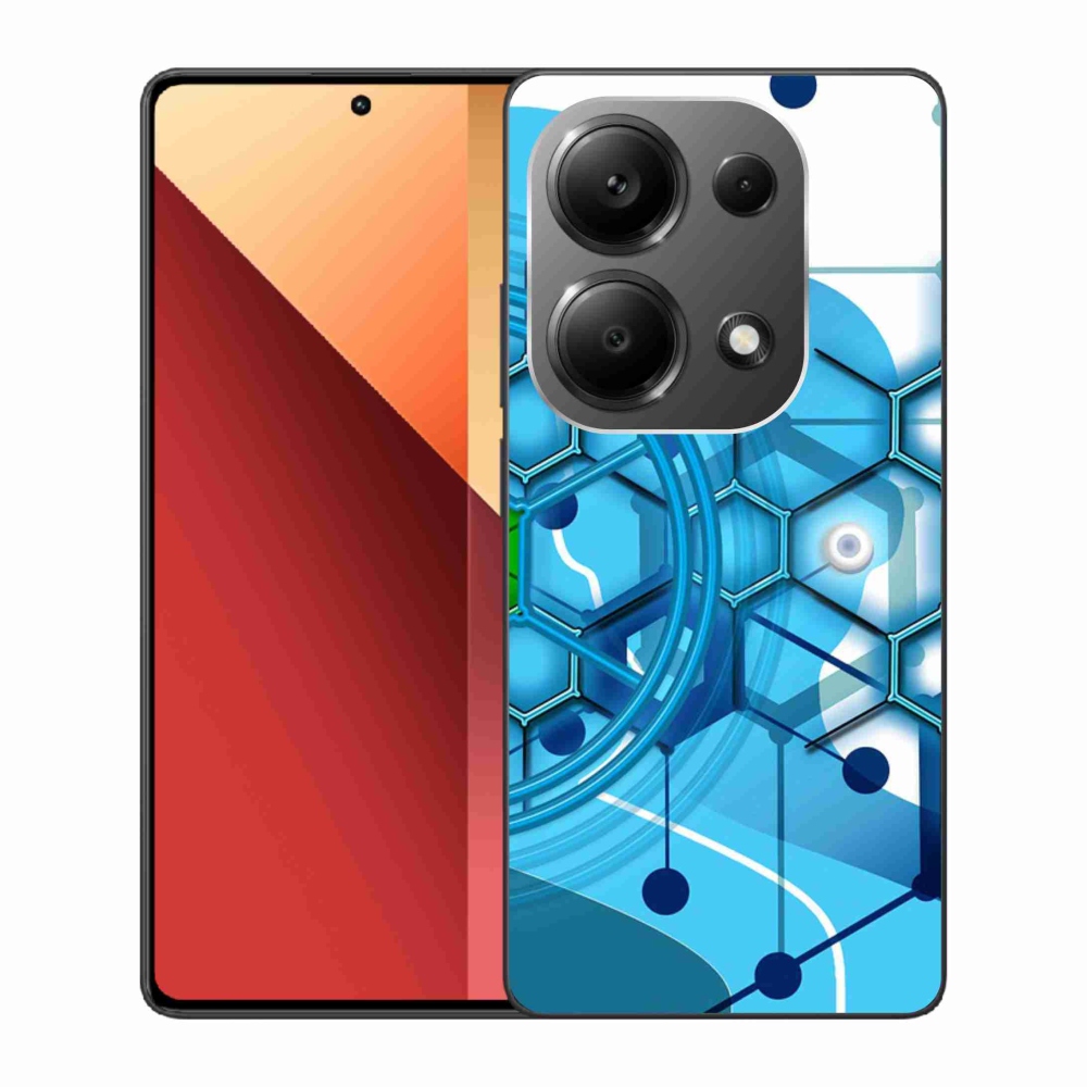 Gél borítás mmCase a Xiaomi Redmi Note 13 Pro 4G/Poco M6 Pro számára - absztrakt minta 2