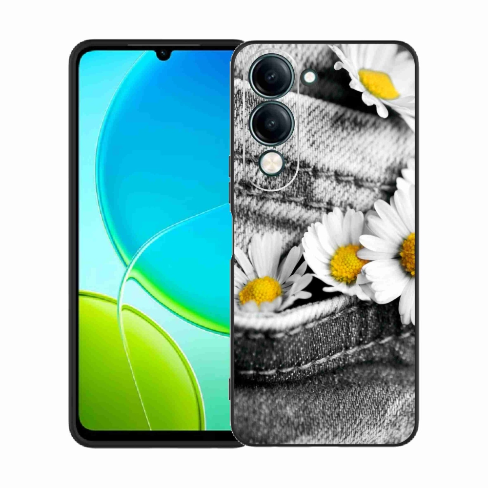 Zselés borítás mmCase a Vivo Y29s 5G készülékhez - margarétás