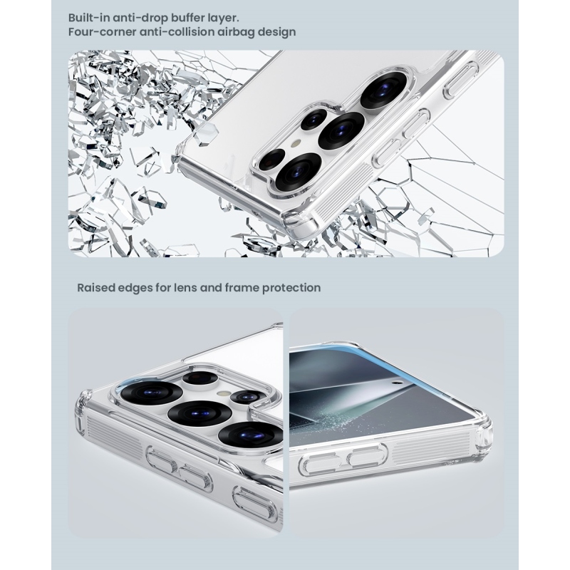 Nillkin Nature TPU PRO mágneses borító Samsung Galaxy S25 ultra átlátszóhoz