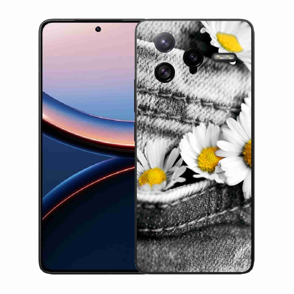 Gél borítás mmCase a Xiaomi Poco F7 Ultra számára - százszorszépek