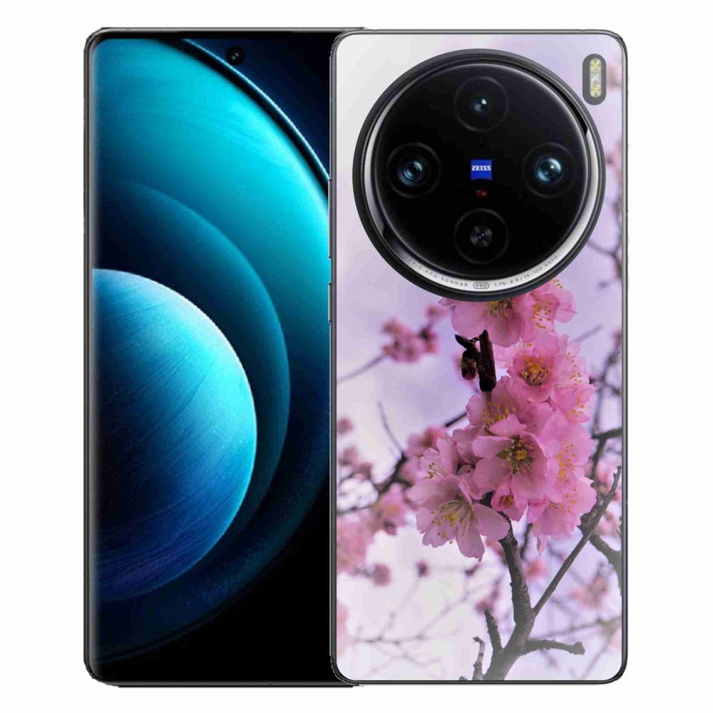 Zselés borítás mmCase a Vivo X100 Pro 5G készülékhez - virágok 7