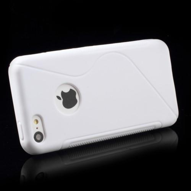 S-line zselés tok iPhone 5C készülékhez - fehér