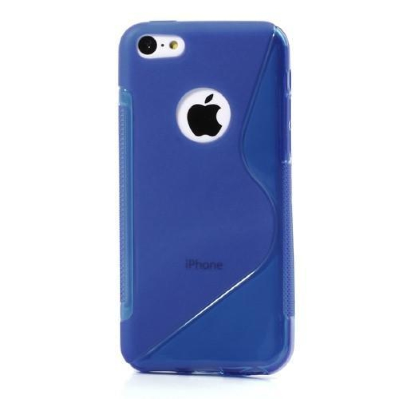 S-line zselés tok iPhone 5C készülékhez - kék
