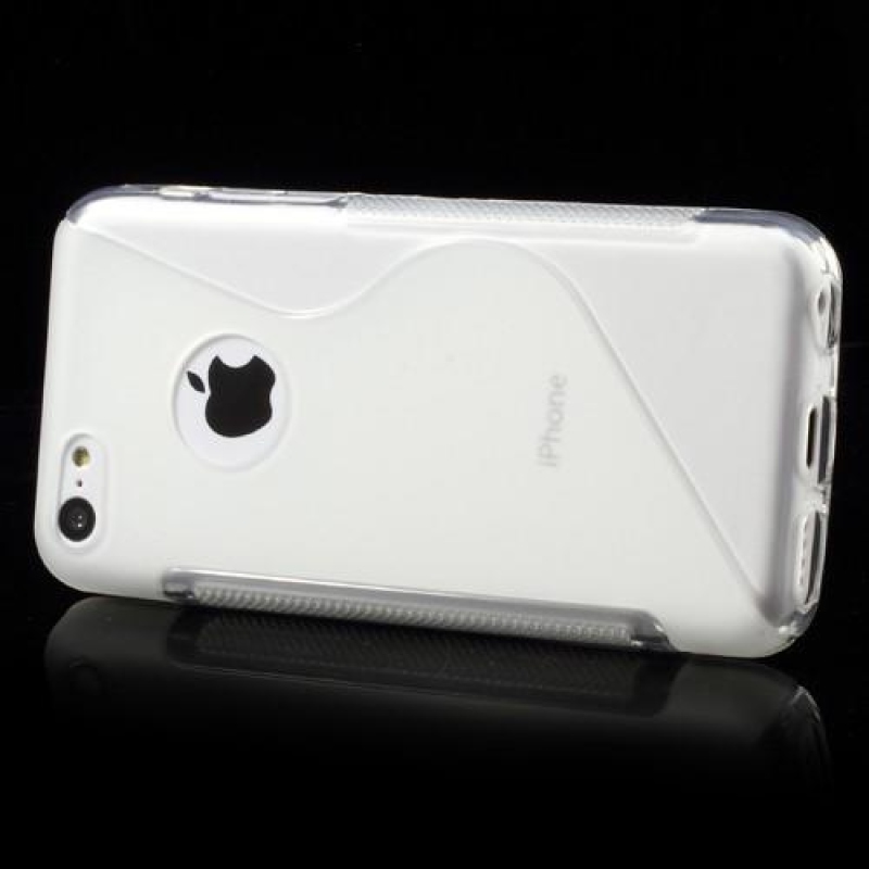 S-line zselés tok iPhone 5C készülékhez - átlátszó