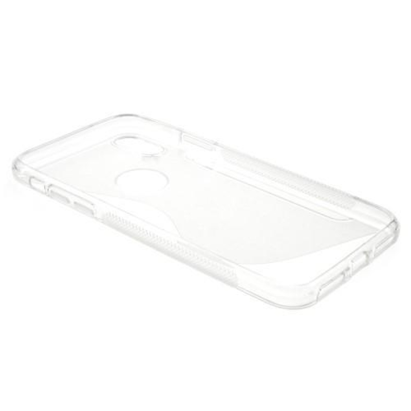 S-line zselés tok iPhone X készülékhez - szürke