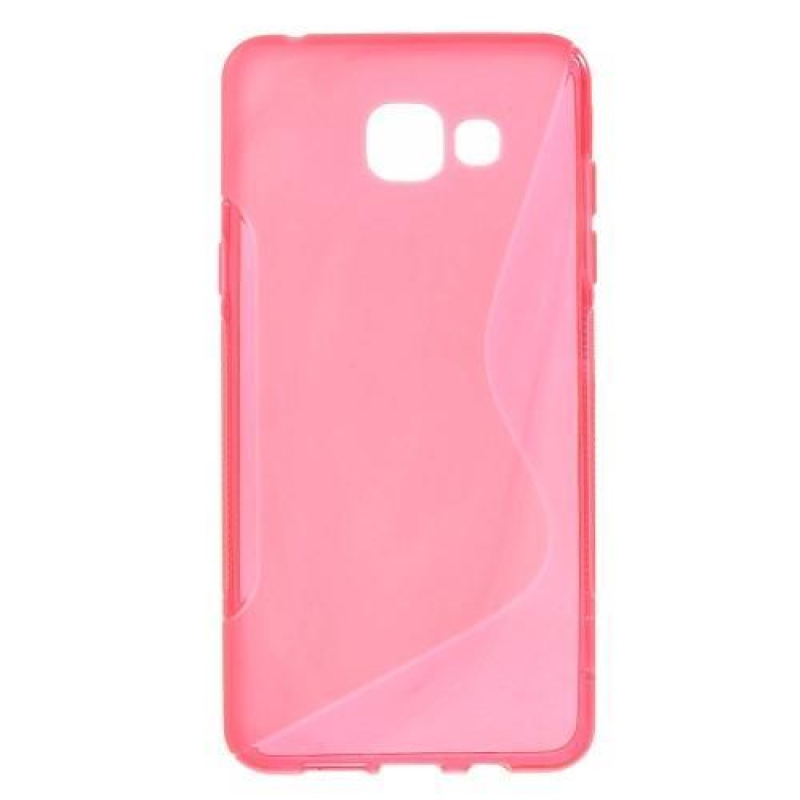 S-line zselés tok mobiltelefonhoz Samsung Galaxy A5 (2016) - rózsaszínű