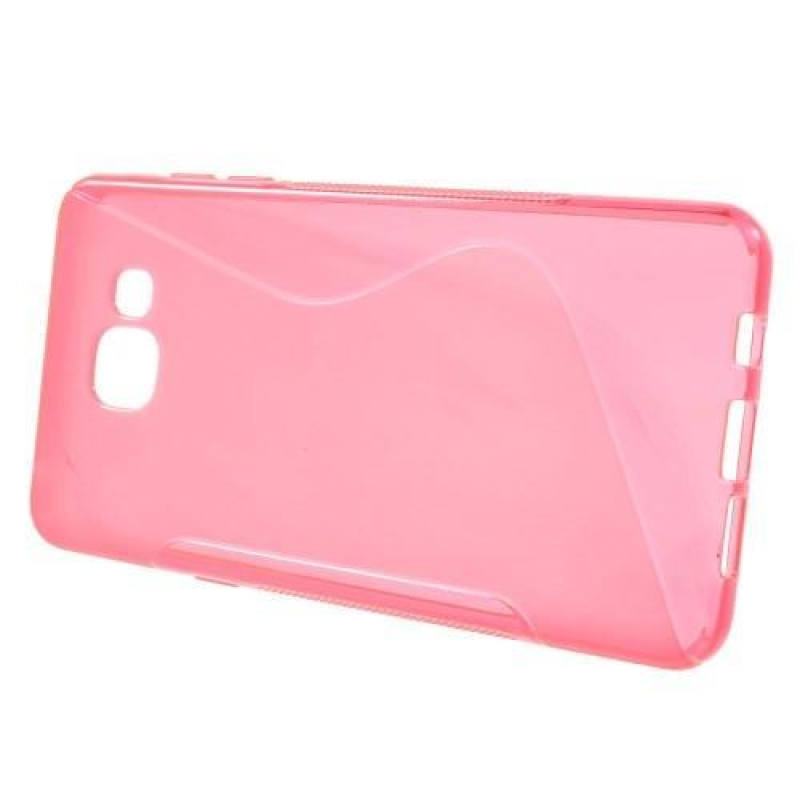 S-line zselés tok mobiltelefonhoz Samsung Galaxy A5 (2016) - rózsaszínű