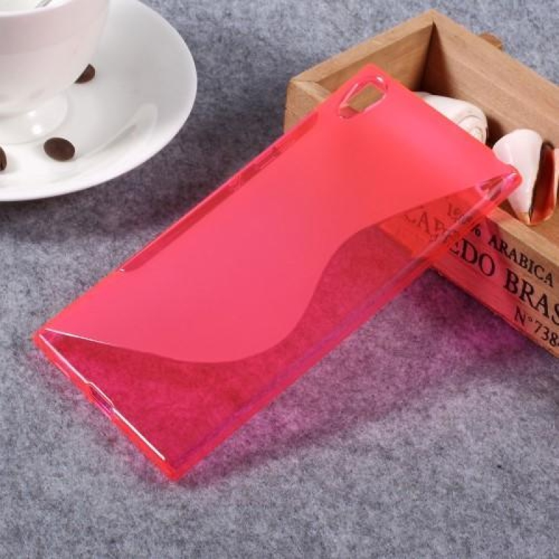 S-line zselés tok Sony Xperia XA1 Ultra készülékhez - piros