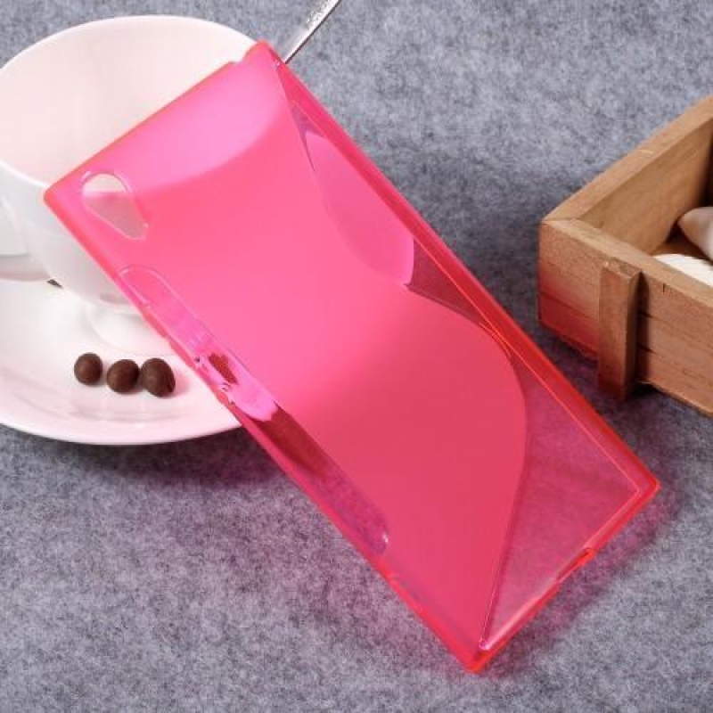 S-line zselés tok Sony Xperia XA1 Ultra készülékhez - piros