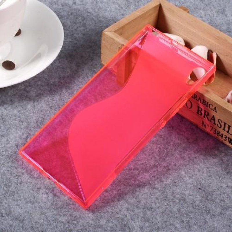 S-line zselés tok Sony Xperia XA1 Ultra készülékhez - piros