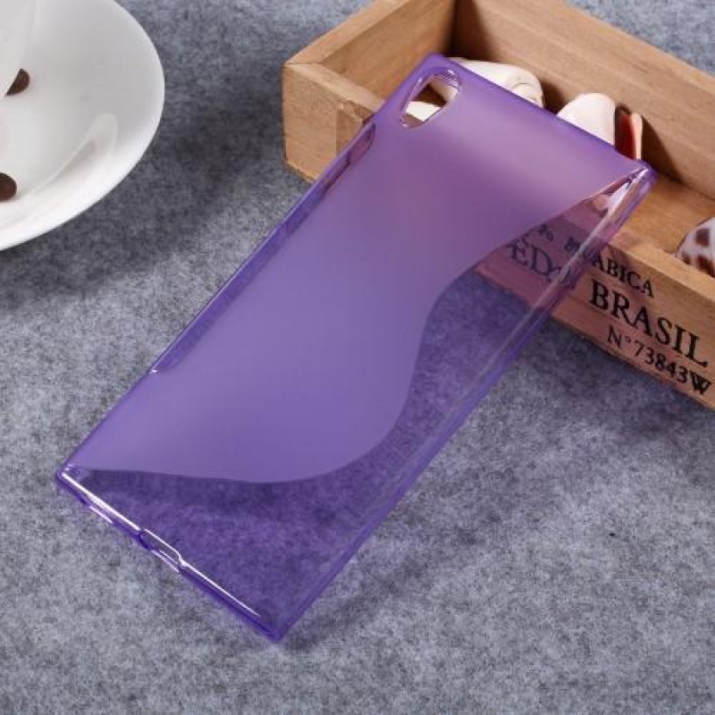 S-line zselés tok Sony Xperia XA1 Ultra készülékhez - lila