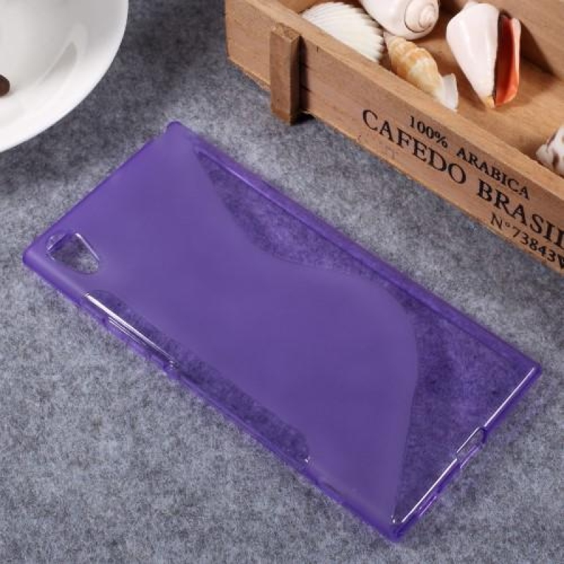 S-line zselés tok Sony Xperia XA1 Ultra készülékhez - lila