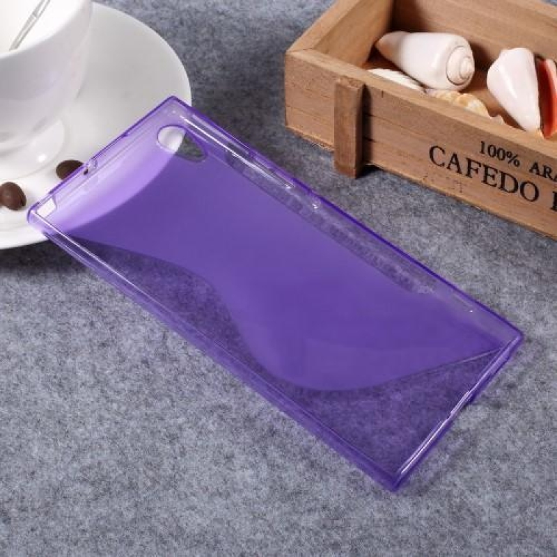 S-line zselés tok Sony Xperia XA1 Ultra készülékhez - lila