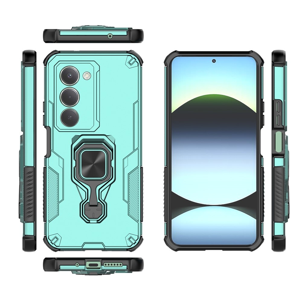 Gyűrűálló borítás a Xiaomi Redmi 15 5G (169mm) készülékhez - zöld