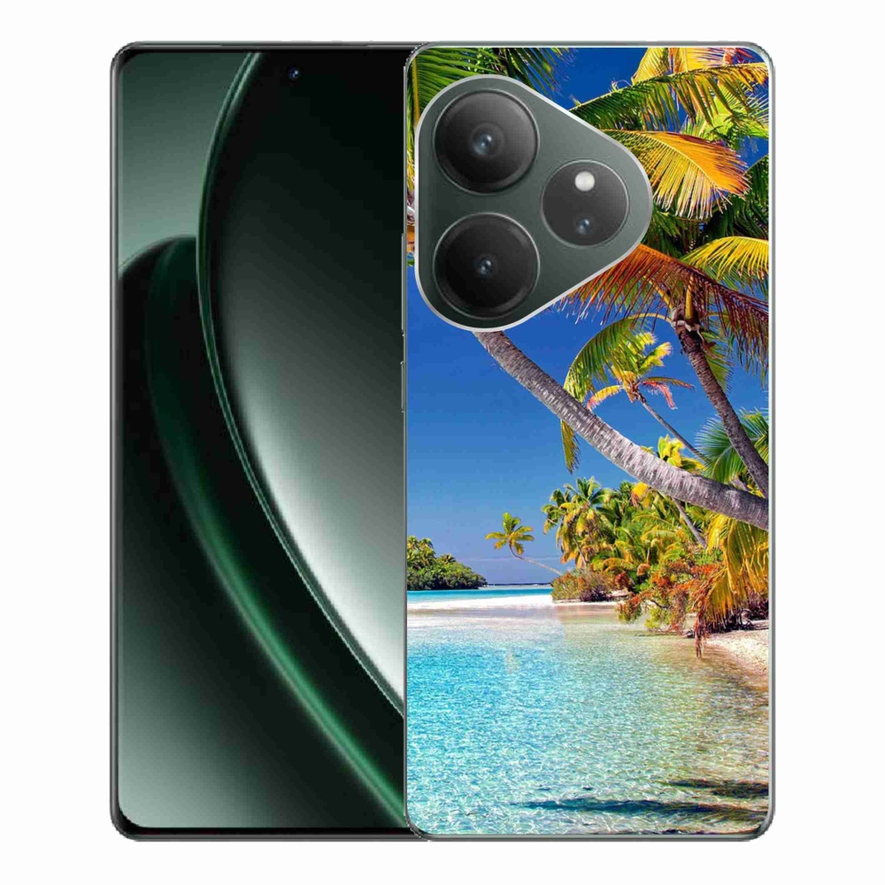 Gél tok mmCase a Realme GT 6 5G/GT 6T 5G számára - tengerparton